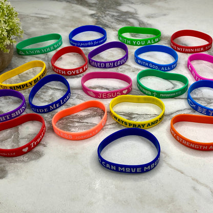 Silicone Bracelet - Religious