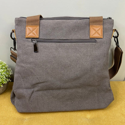 Mystery Stuffed Caitlin - Canvas Satchel