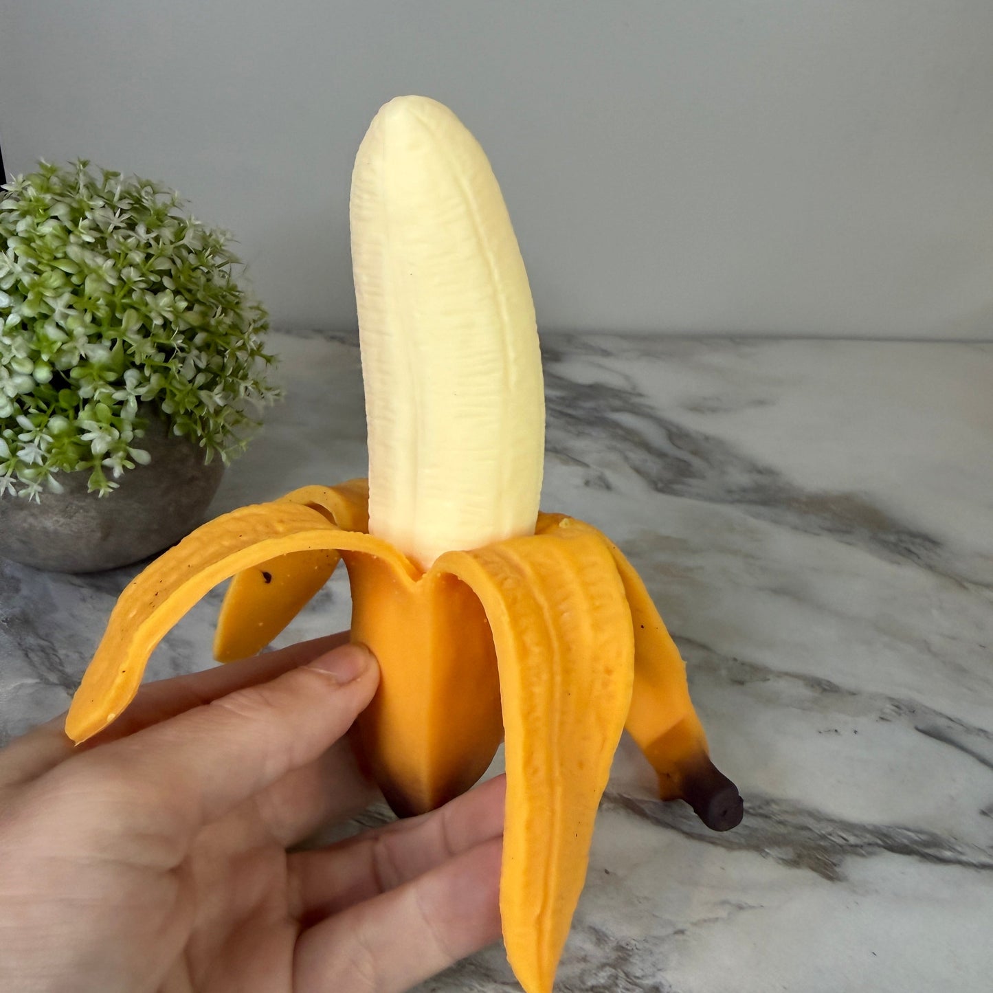 Squishy Toy - Banana + Peel
