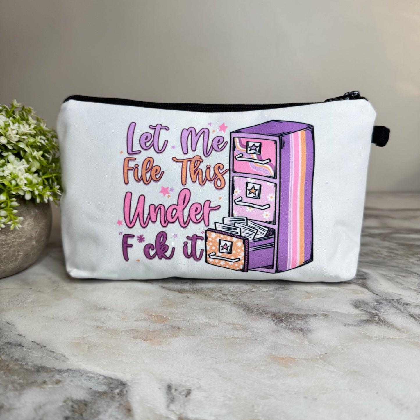 Pouch - Adult, File Fuck It