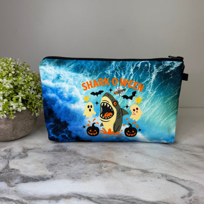 Pouch - Halloween Fall - Shark-O-Ween