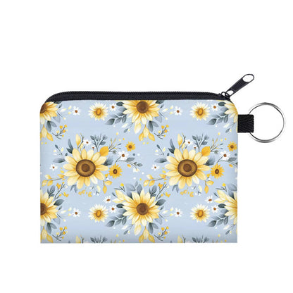 Mini Pouch - Sunflower Light Blue