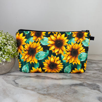 Pouch - Floral Sunflower