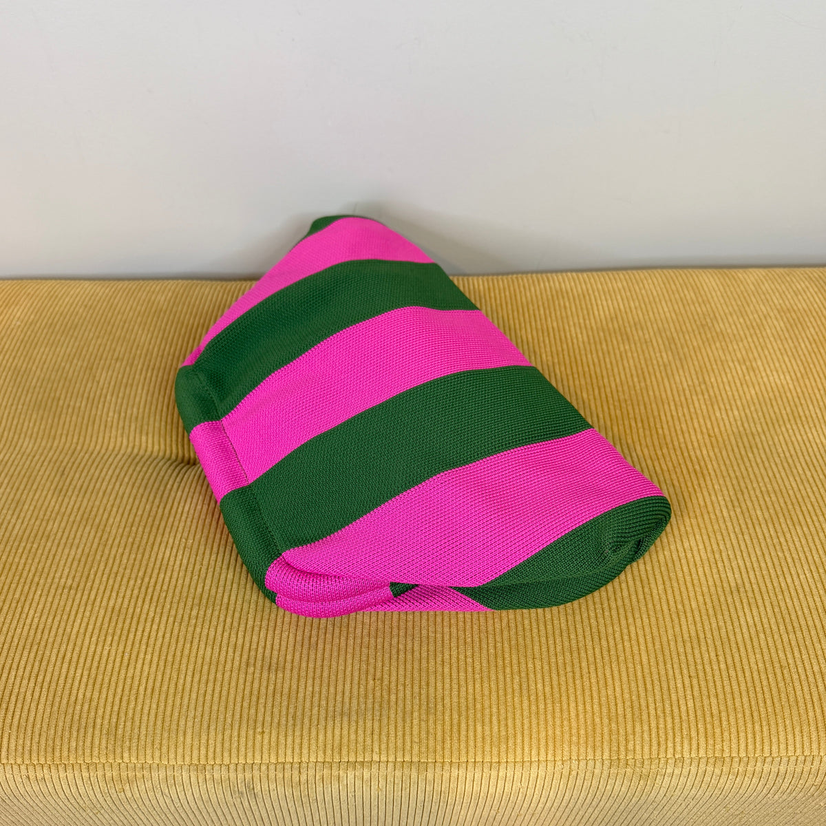 Emma Travel Clutch - Stripes + Chevron
