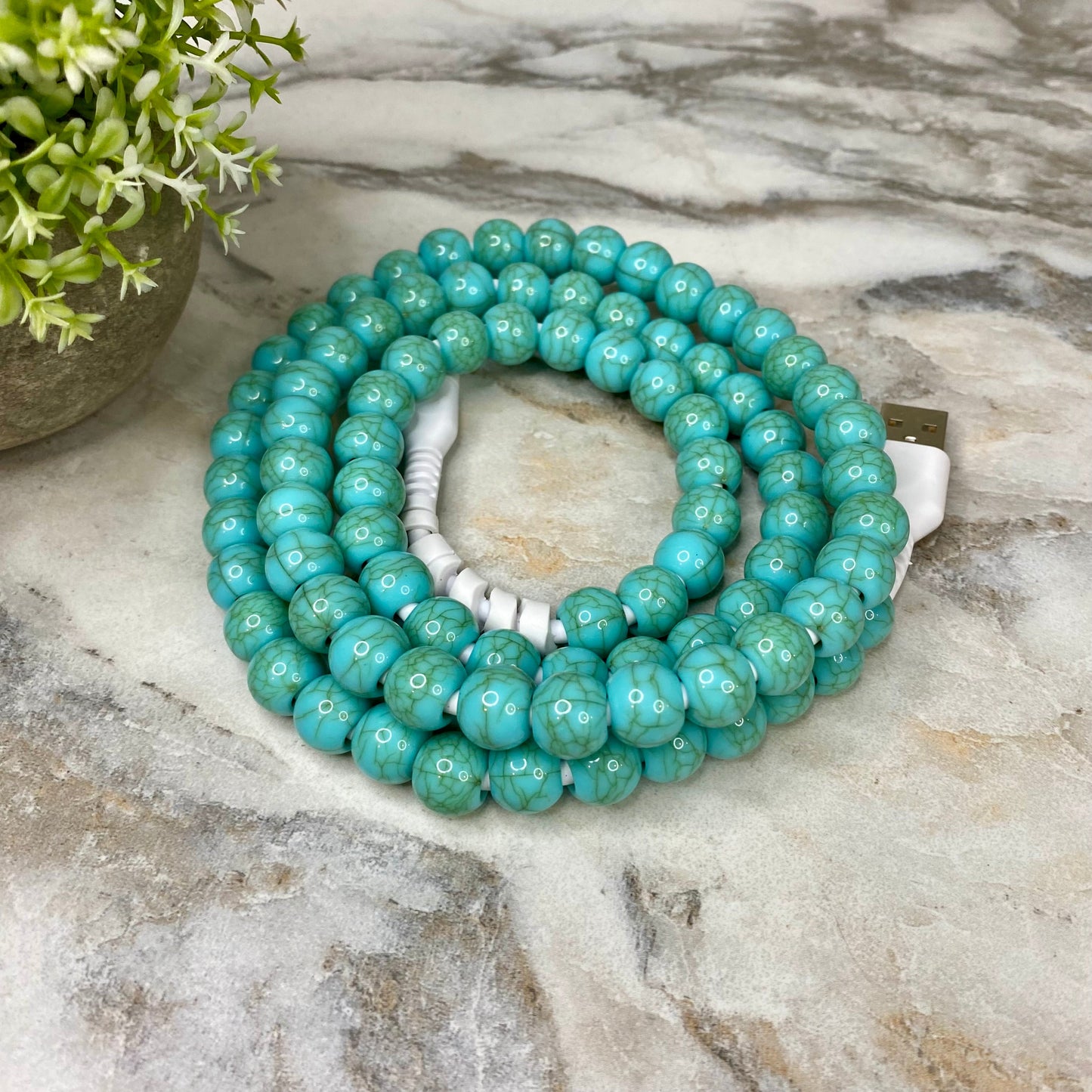 Charging Cord - Beaded #2