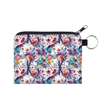 Mini Pouch - Rainbow Dragonfly