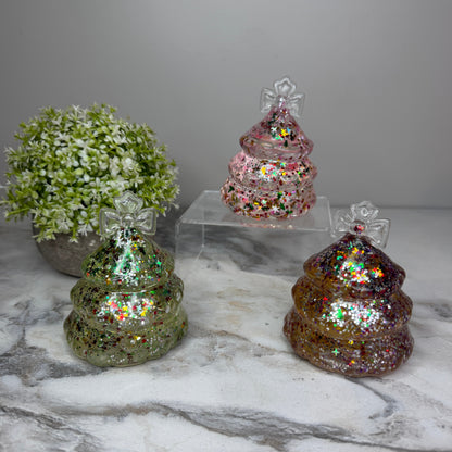 Squishy Toy - Christmas Glitter Tree