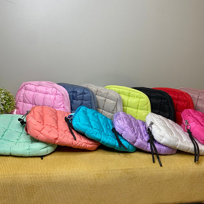 Puffer Belt Bags - Crossbody and Fanny