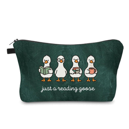 Pouch - Book, Reading Goose
