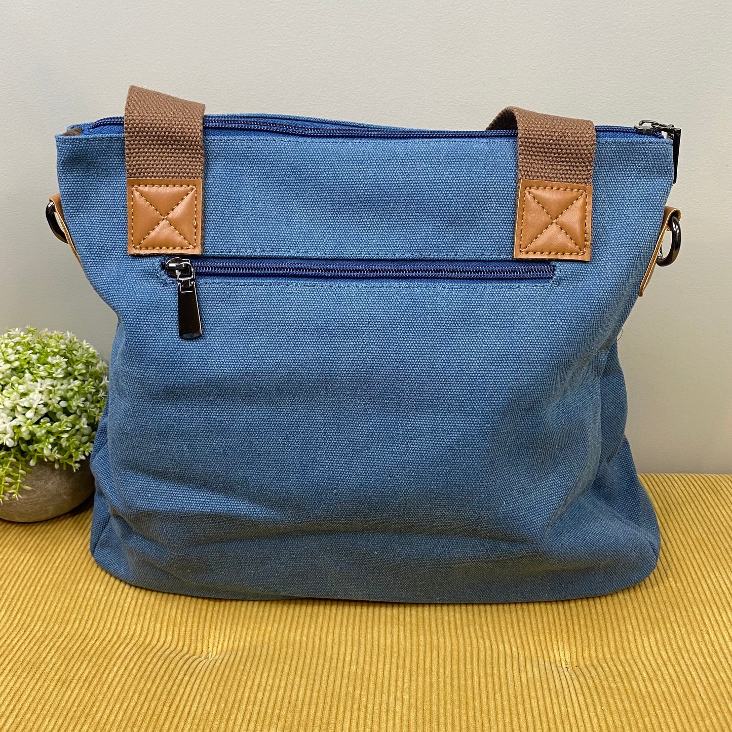 Mystery Stuffed Caitlin - Canvas Satchel