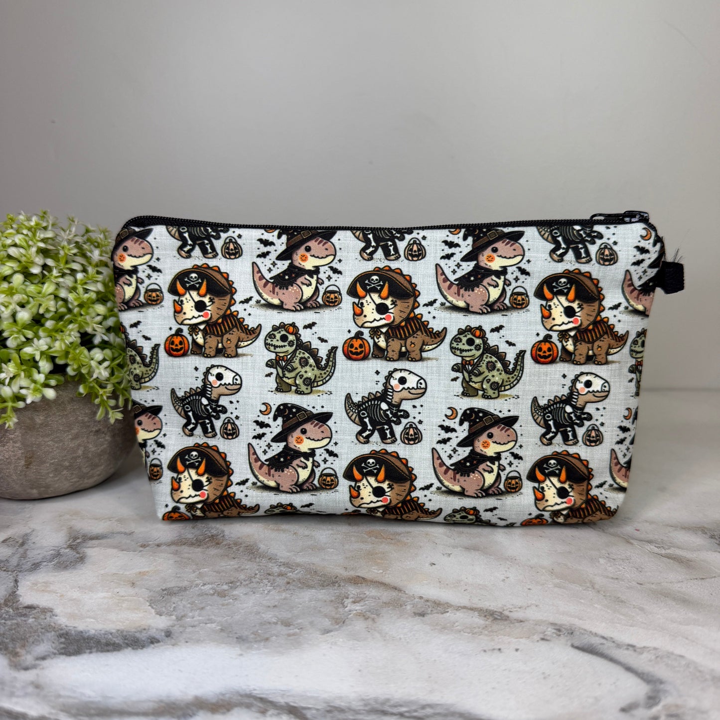 Pouch - Halloween Fall - Dinosaur Trick or Treat