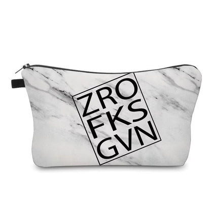 Pouch - Humor Adult, Zero Fucks Given
