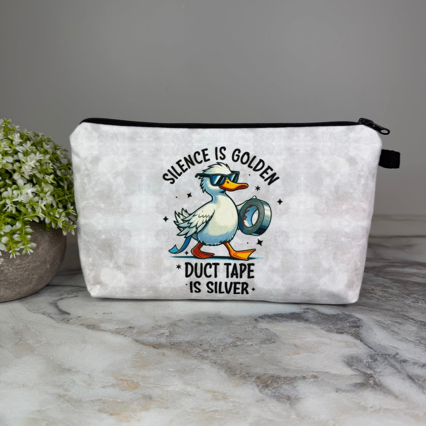 Pouch - Humor, Silence Duct Tape