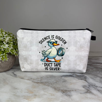 Pouch - Humor, Silence Duct Tape
