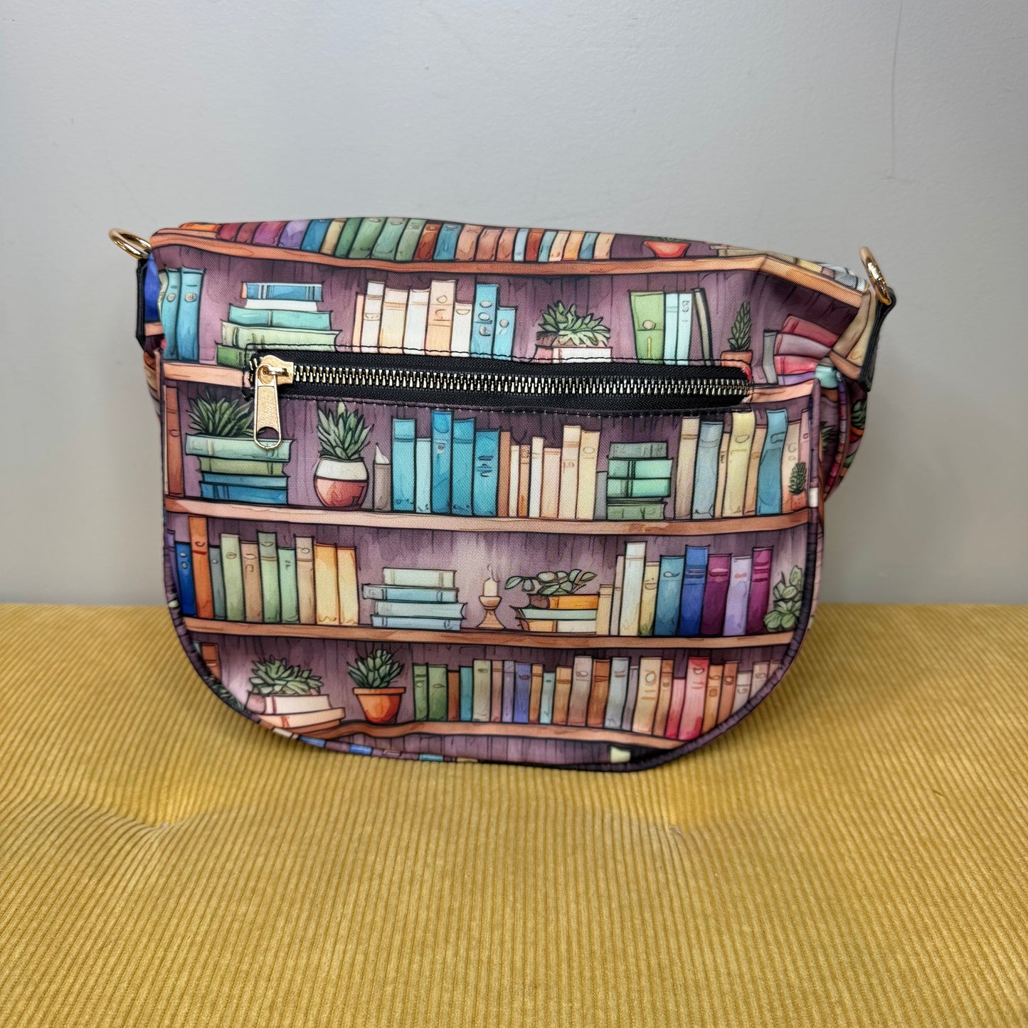The Roni Nylon Crossbody - Book Shelf