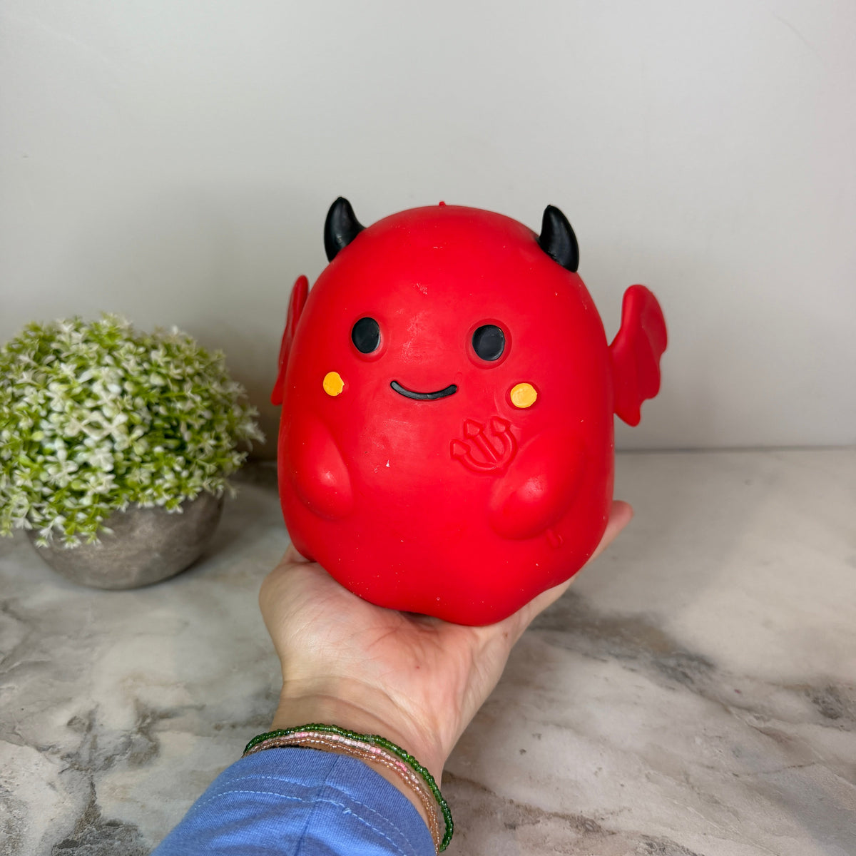 Squishy Toy - Devil Red Dough, Jumbo