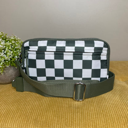 Remi - Nylon Crossbody Checkered - PREORDER