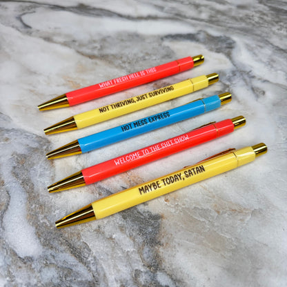 Pen - Adult, Shit Show Set