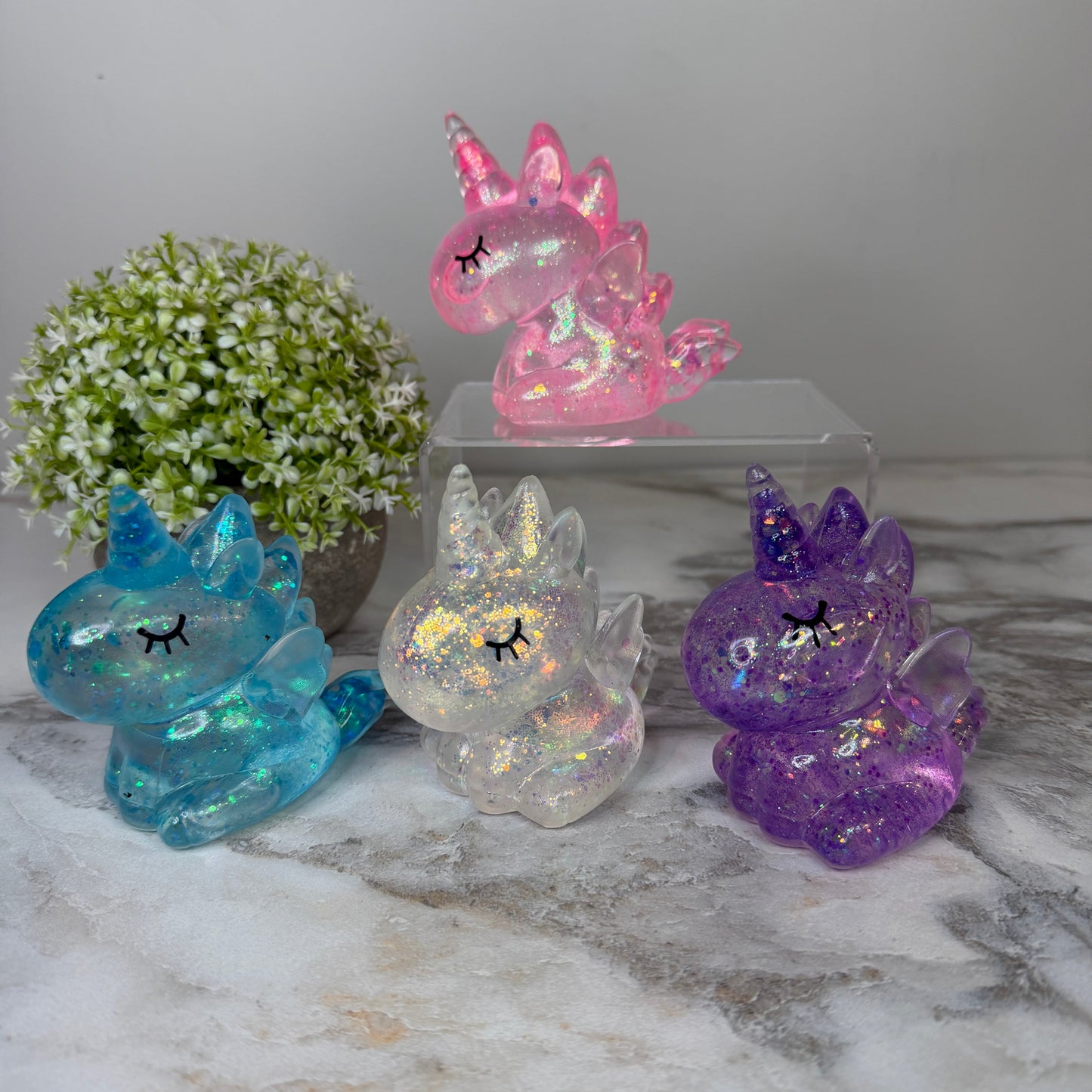 Squishy Toy - Unicorn Glitter