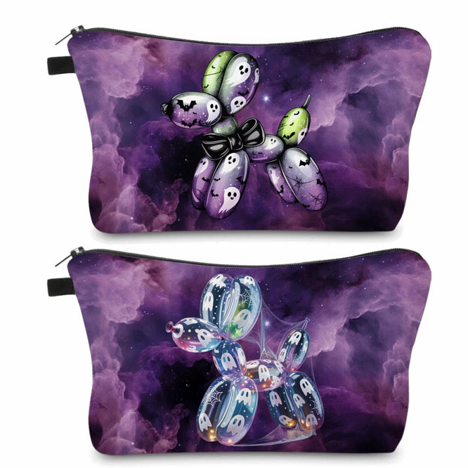 Pouch - Halloween Fall - Balloon Dog Ghost