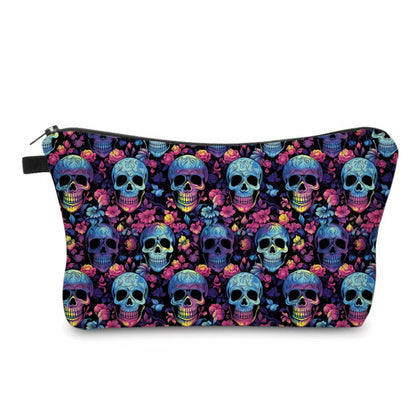 Pouch - Halloween Fall - Rainbow Skull
