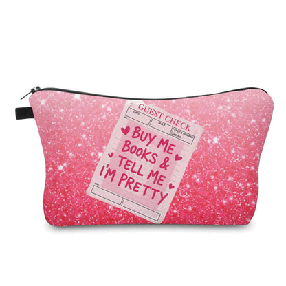 Pouch - Book, Buy Me Books Tell Me I’m Pretty