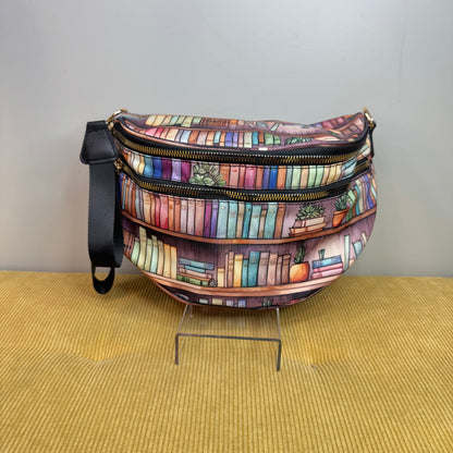 The Roni Nylon Crossbody - Book Shelf
