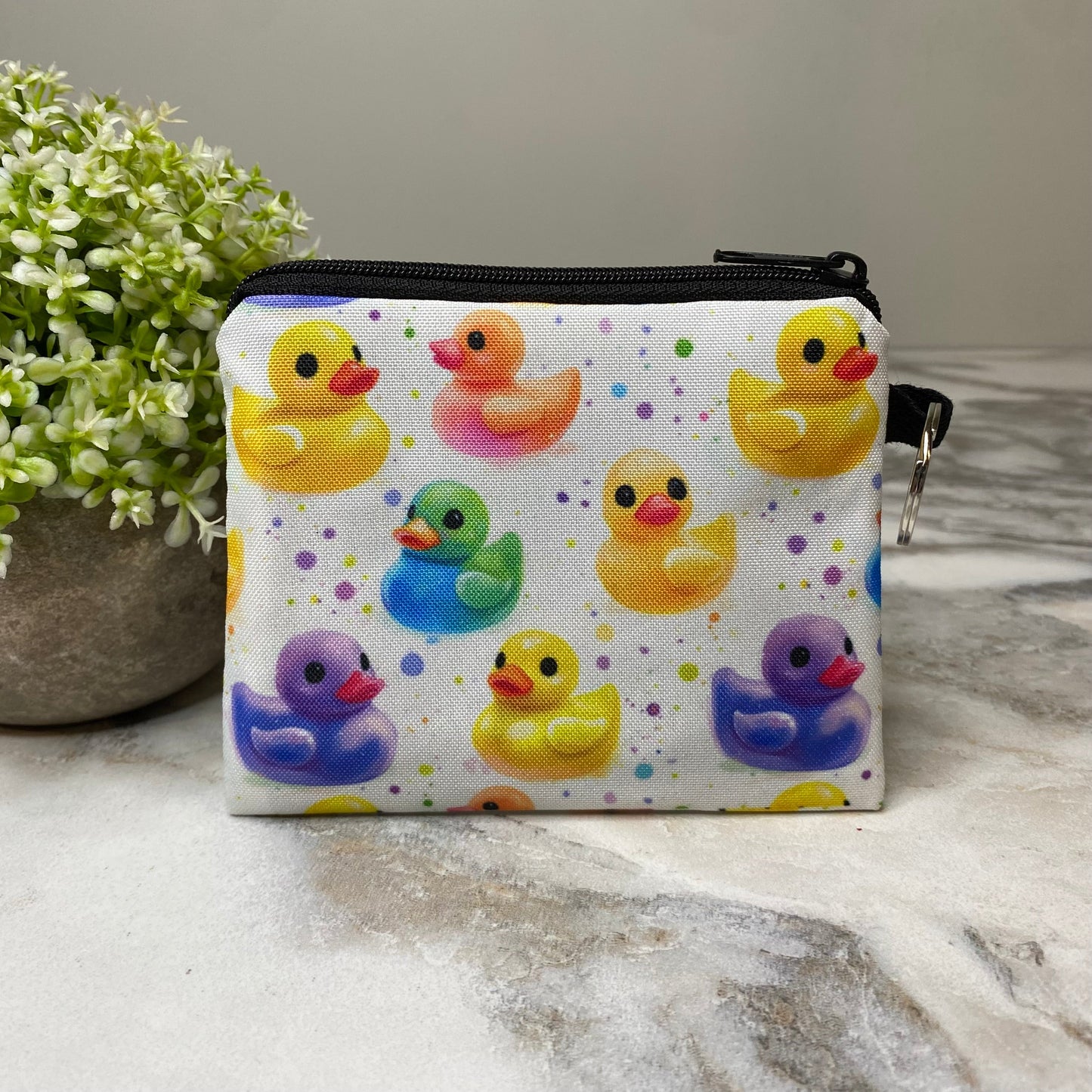 Mini Pouch - Bright Ducks