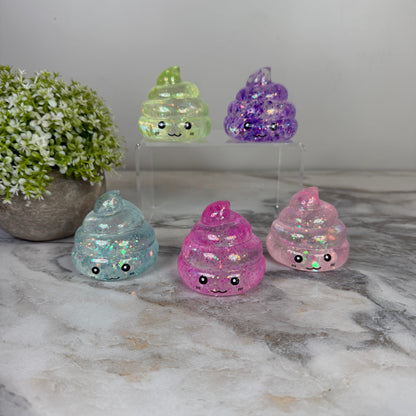 Squishy Toy - Glitter Poop