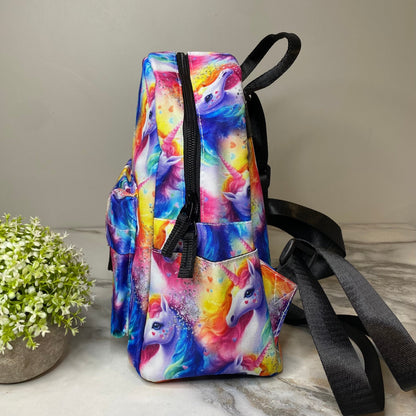 Mini Backpack - Rainbow Unicorn
