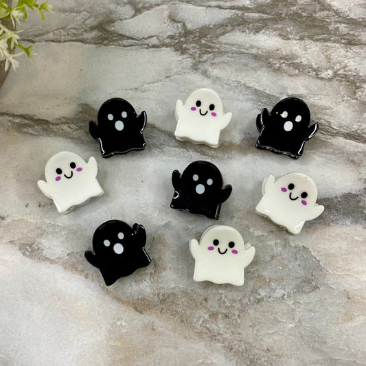 Hair Clip - Halloween Ghosts mini