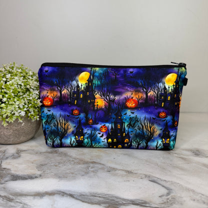 Pouch - Halloween Fall - Haunted House