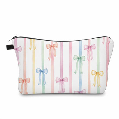 Pouch - Bows & Stripes
