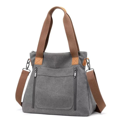 Mystery Stuffed Caitlin - Canvas Satchel