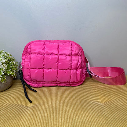 Puffer Belt Bags - Crossbody and Fanny