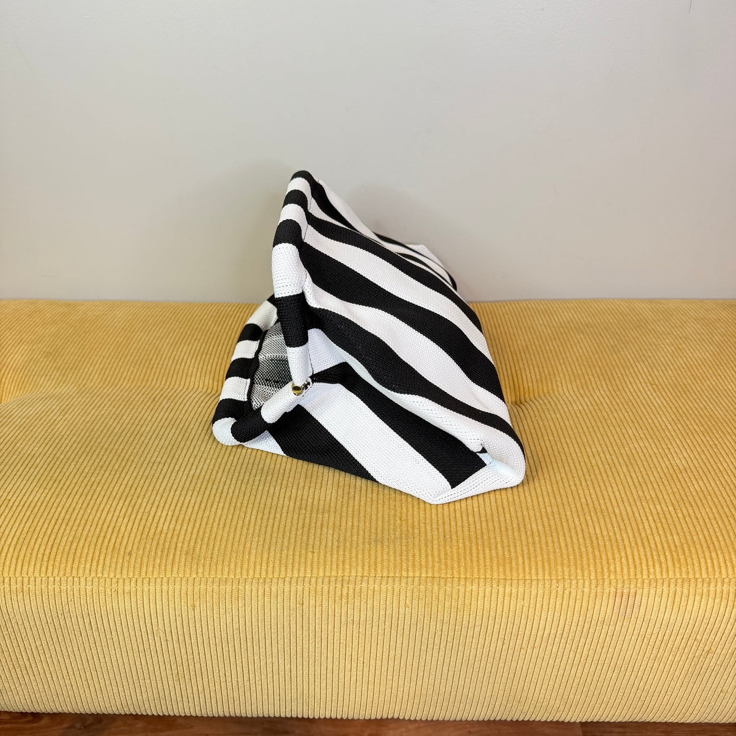 Emma Travel Clutch - Stripes + Chevron