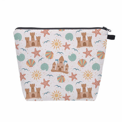 Pouch XL - Summer Sand Castle + Sun