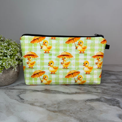 Pouch - Animal, Rain Umbrella Duck Gingham