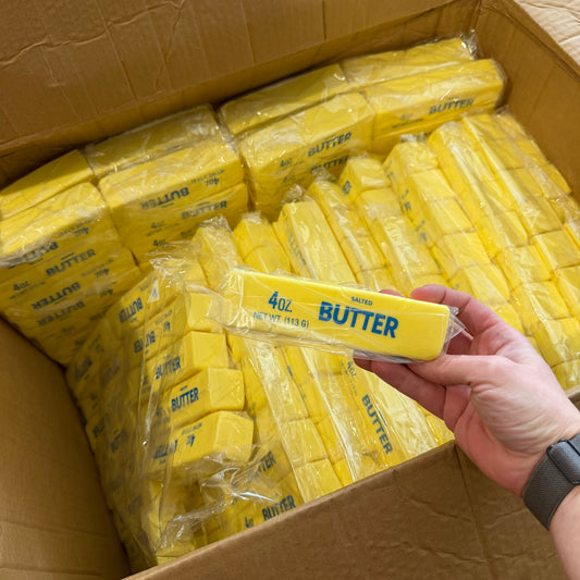 Butter Stress Squishy Toy Yellow