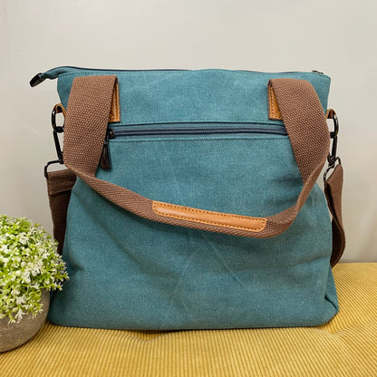 Mystery Stuffed Caitlin - Canvas Satchel