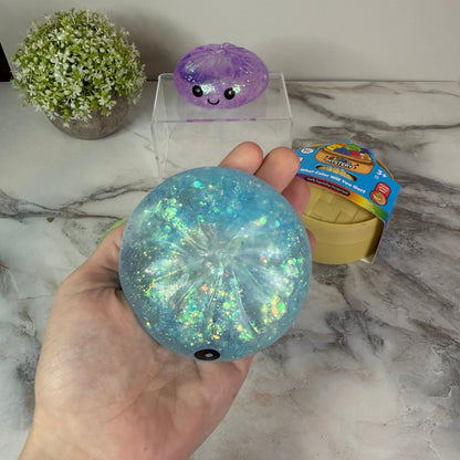Squishy Toy - Viral Dumpling, Glitter Mix - PREORDER