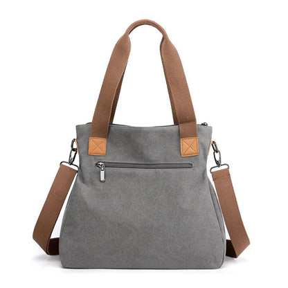 Mystery Stuffed Caitlin - Canvas Satchel