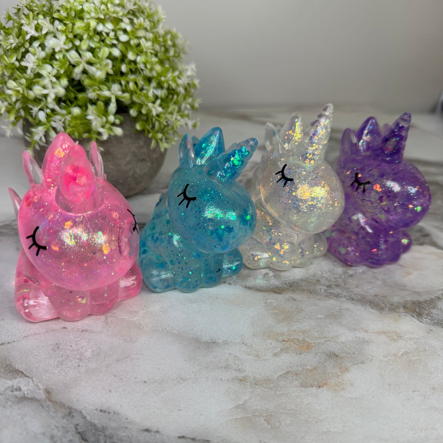 Squishy Toy - Unicorn Glitter
