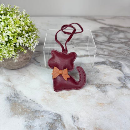 Bag Charm - Cat Bow
