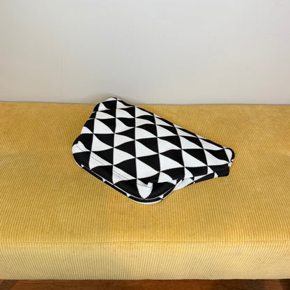 Emma Travel Clutch - Stripes + Chevron