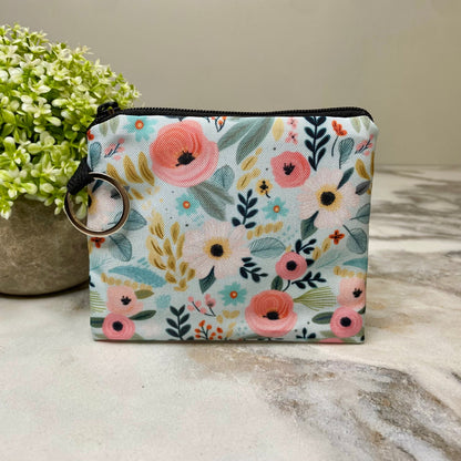 Mini Pouch - The Most Amazing Mint Floral