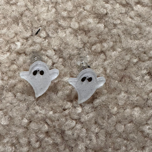 Ghost Earrings - Stud