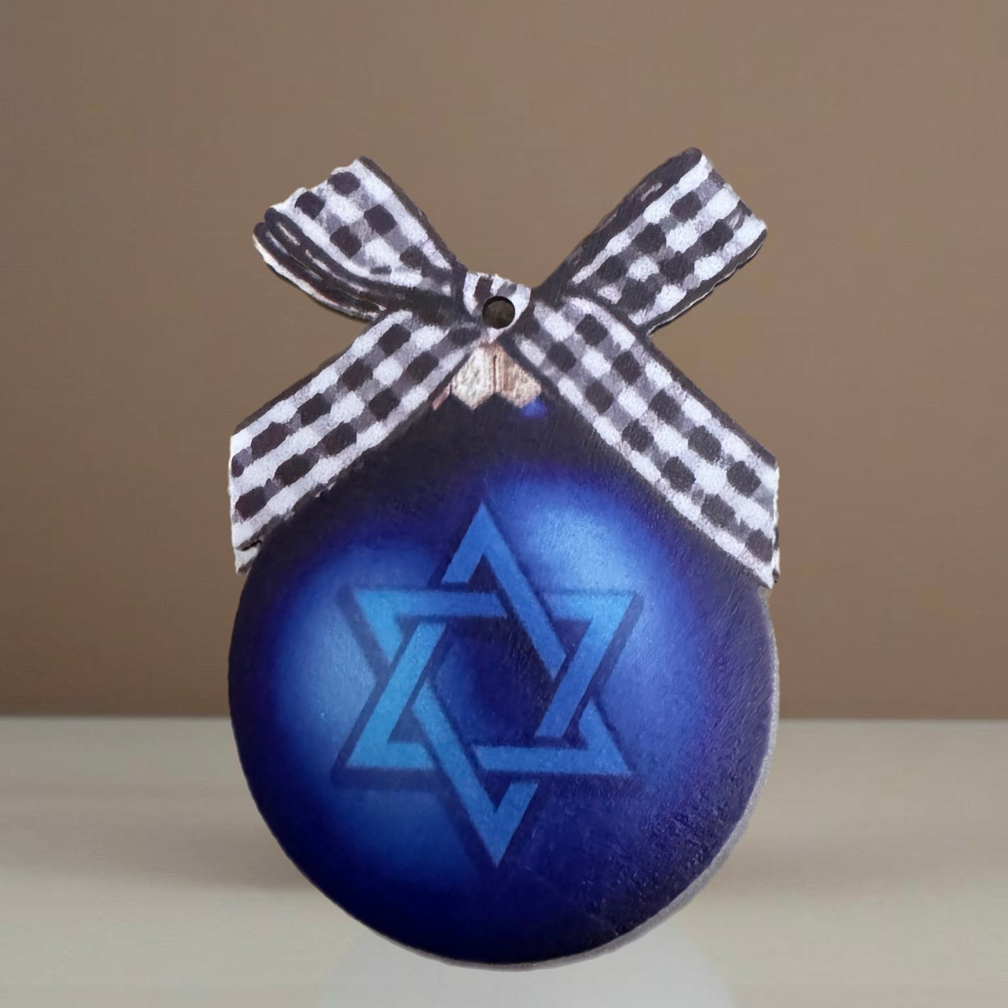 Wooden Hanukkah Ornaments