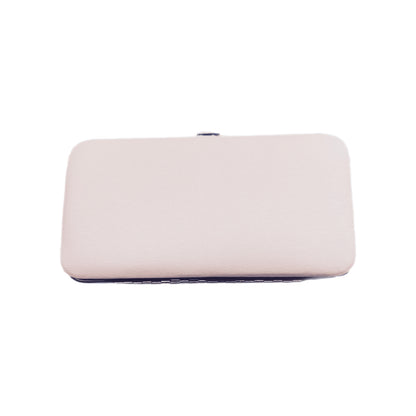 Manicure Nail Case & Set - Large Pink