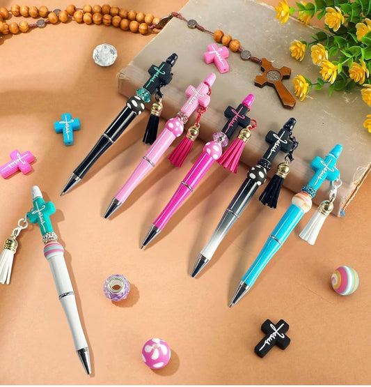 Pen - Jesus Beaded
